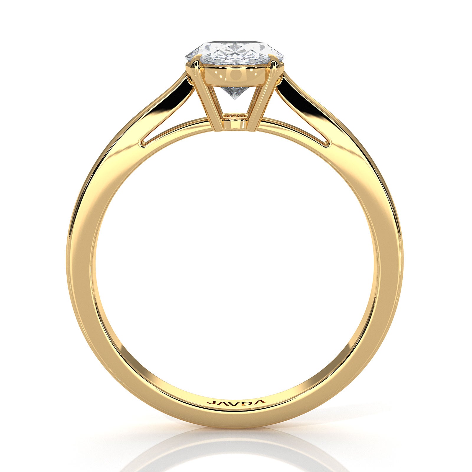 Lab Grown Diamond IGI Certified 4 Prong Solitaire Engagement Ring 4g Setting 1.00 Ctw.